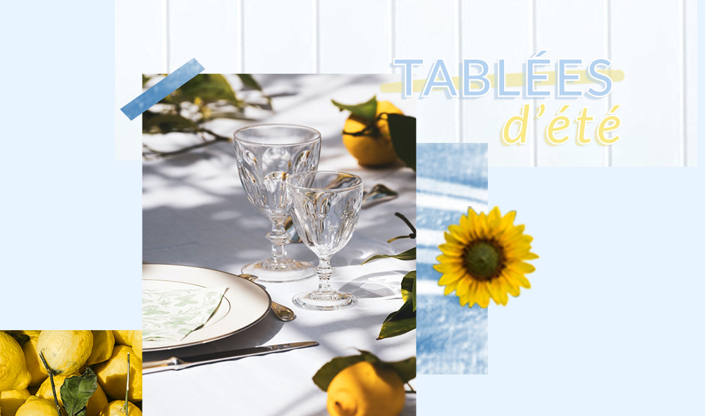 Fenêtre sur style : dressez vos plus belles tables cet été !