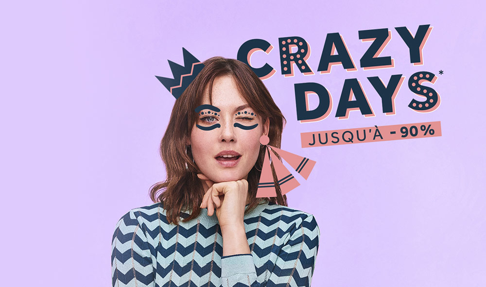 Crazy Days : prêt.e pour une session shopping de folie ?