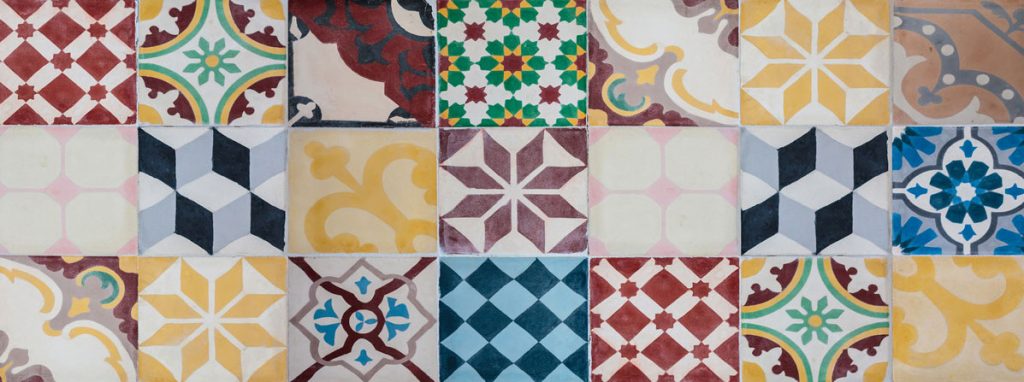 Tapis Mosaico Vintage - Multicolore