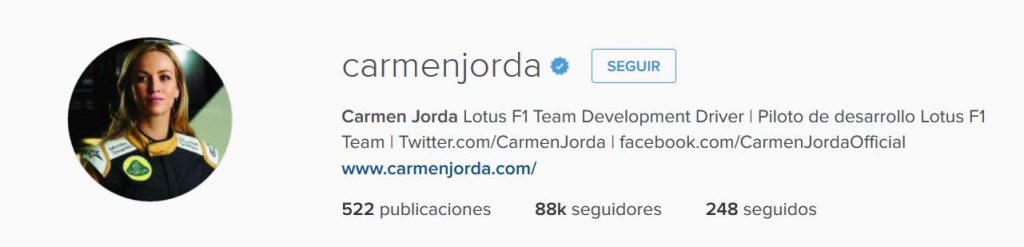 Instagram Carmen Jorda