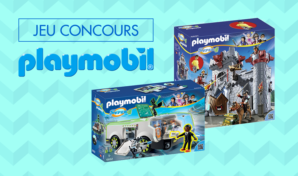 Playmobil - jeu concours Super 4