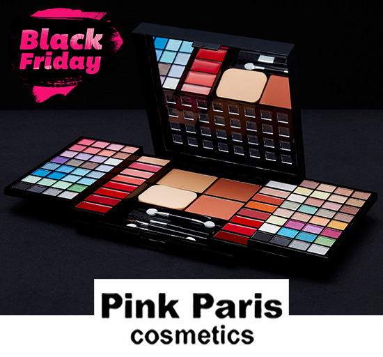 Vente privée de maquillage Pink Paris Cosmetics, Black Friday sur Showroomprivé