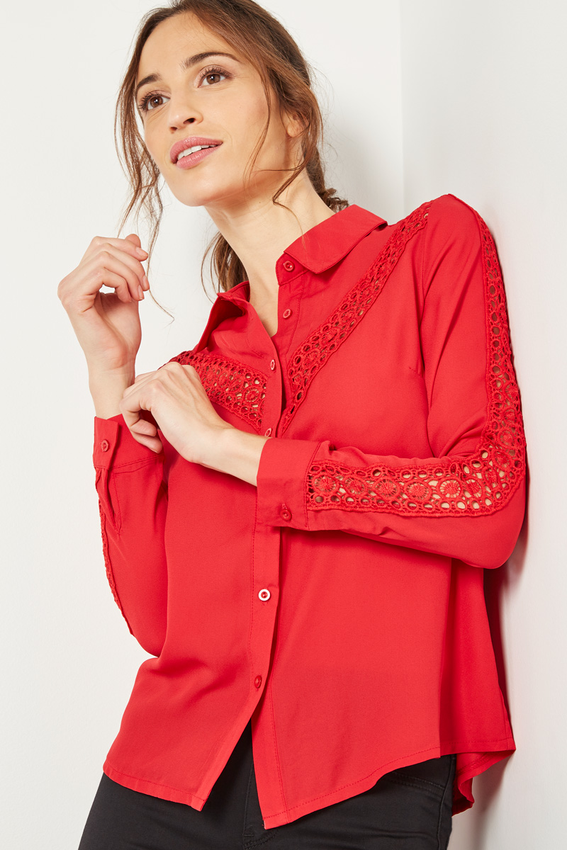 Sélection de vêtements pour femme de couleur rouge #collectionIRL pour les soldes, Showroomprivé.