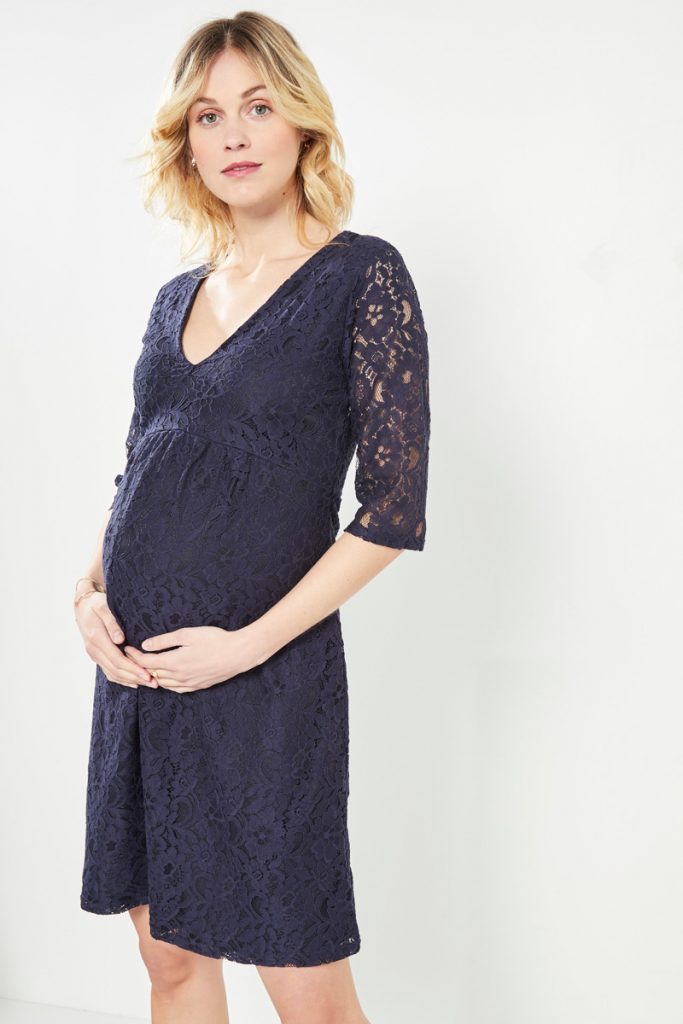 collectionIRL maternity robe maternité dentelle