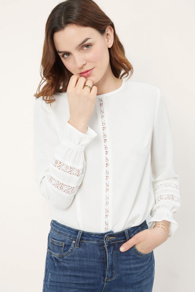 collectionIRL blouse dentelle