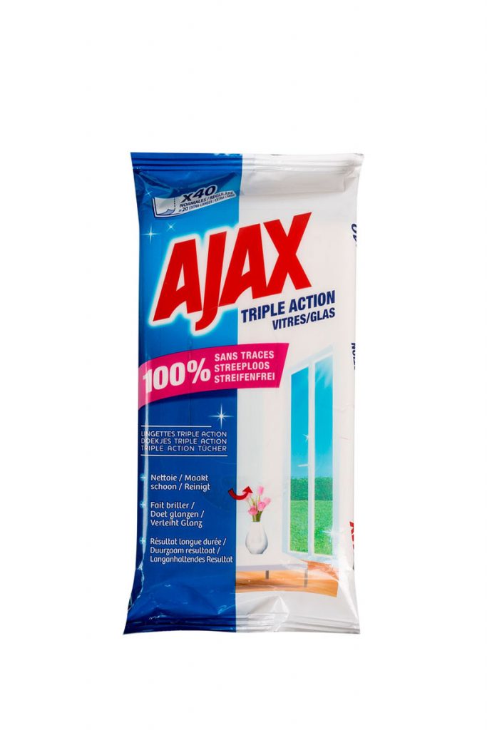 Ajax 10x40 lingettes