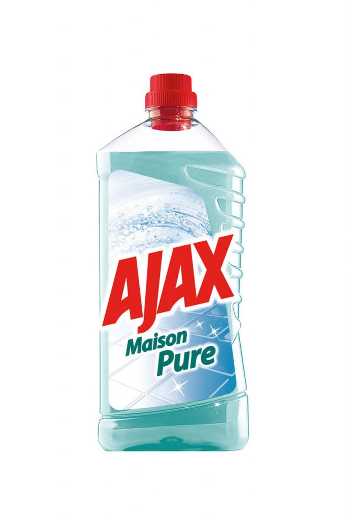 Ajax 6 nettoyants ménagers